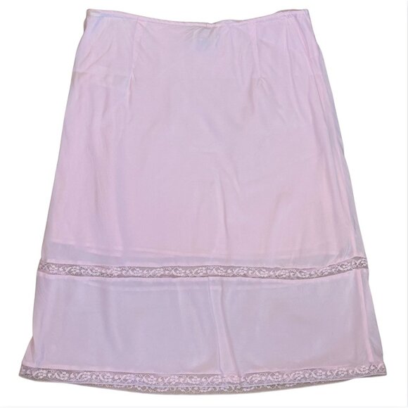 Rouje X J.Crew Poème Porcelain Pink Lace Insert Skirt $128 EUC S - Picture 6 of 6
